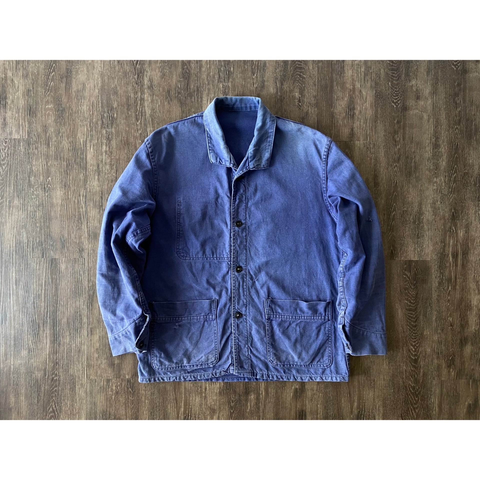 60s- french work cotton twill jkt “GOOD FADE” フレンチワーク ユーロワーク コットンツイル  ワークジャケット