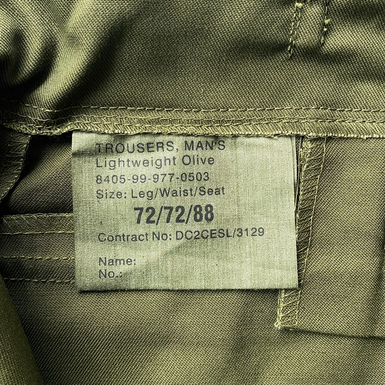 イギリス軍 実物 ベイカーパンツ Deadstock | hab