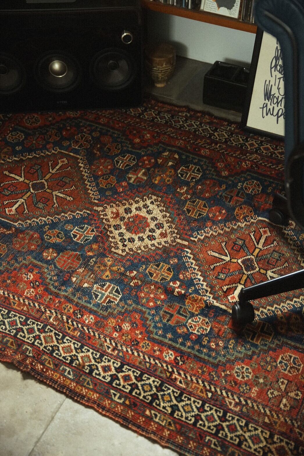 809 -Semi Antique Khamse rug