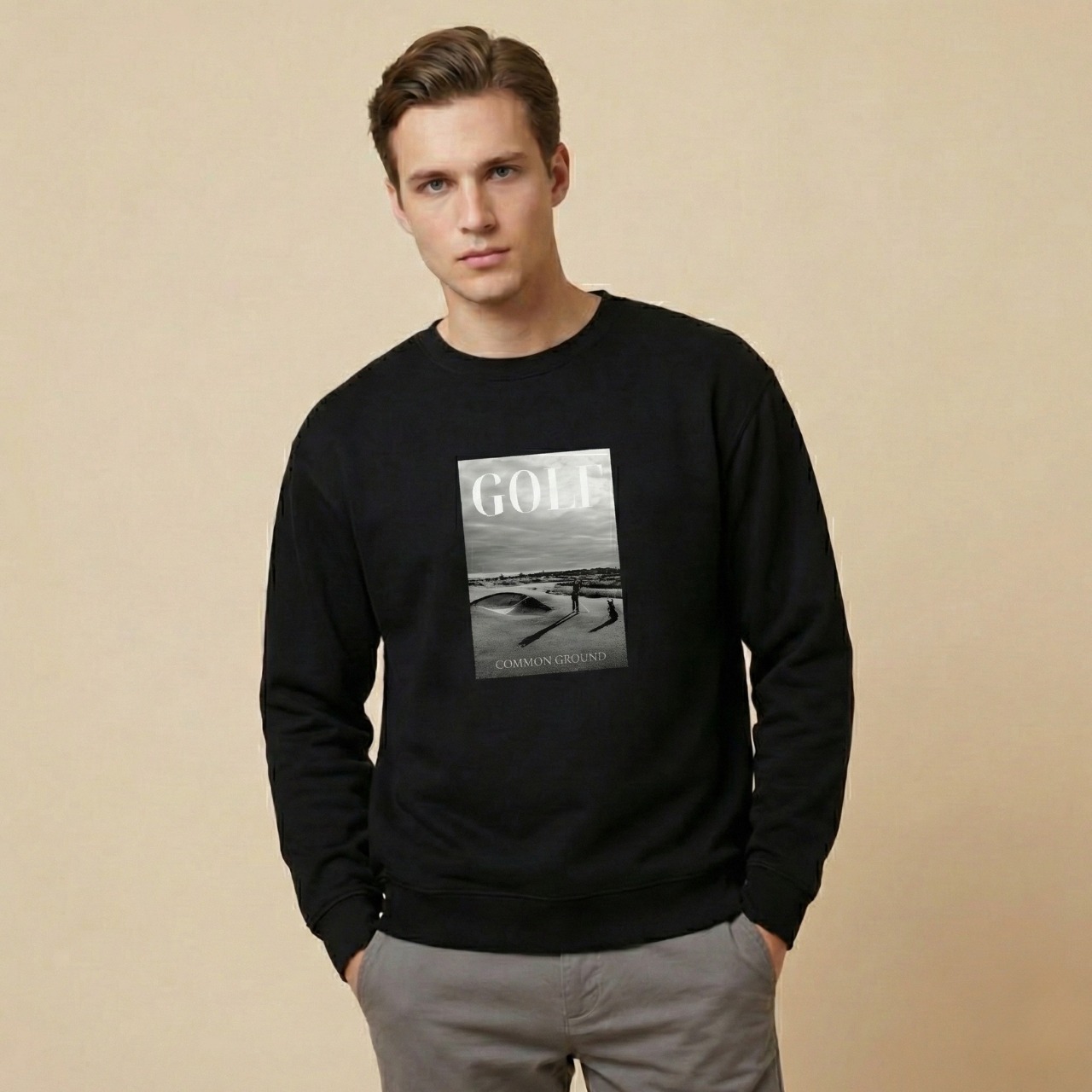 COMMON GROUND SWEAT/BK