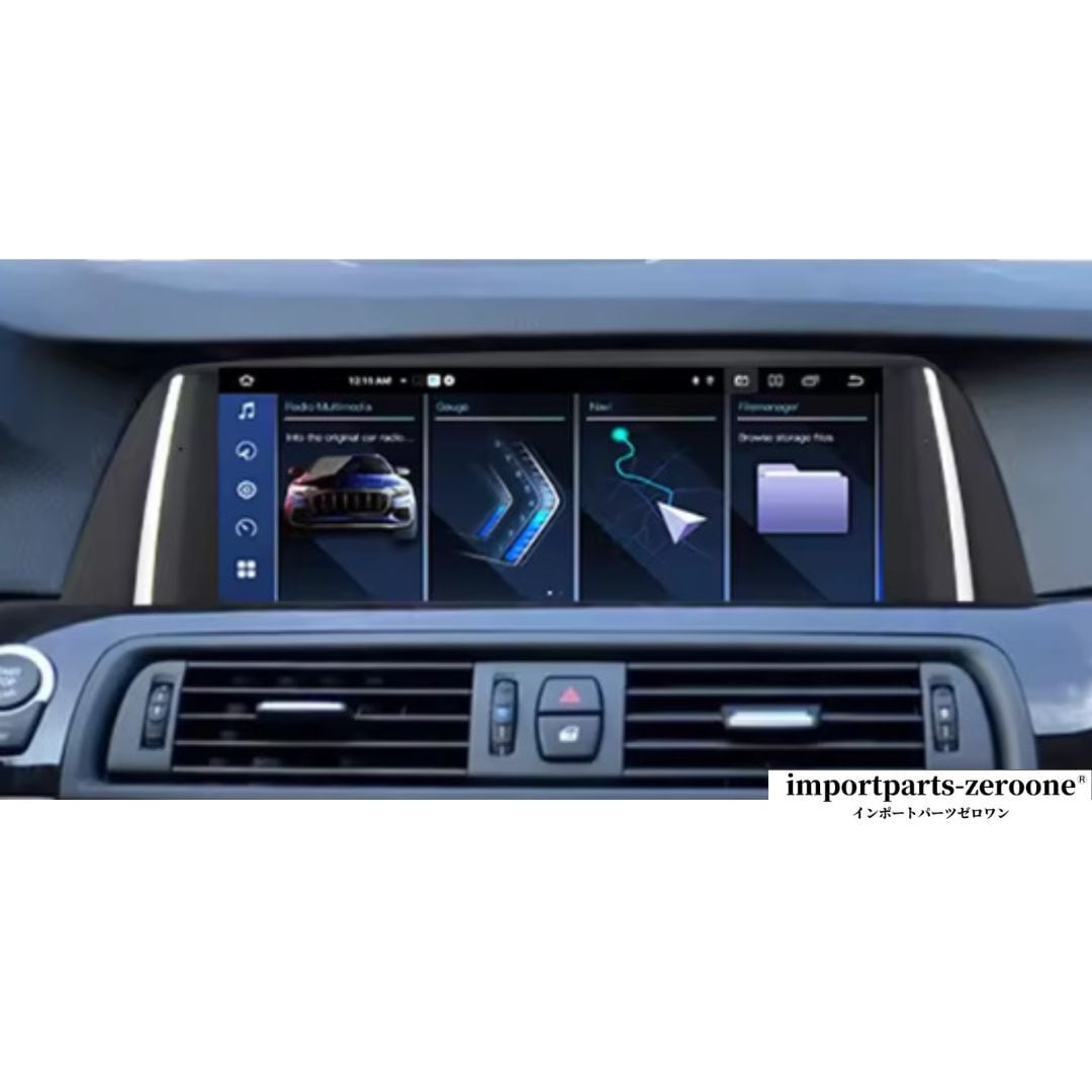 BMW 5シリーズ F10 アンドロイドナビ CIC 4G64GB アンドロイド12