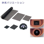 大和プラスチック 鉢底ネット ロール 500×1000 コゲチャ