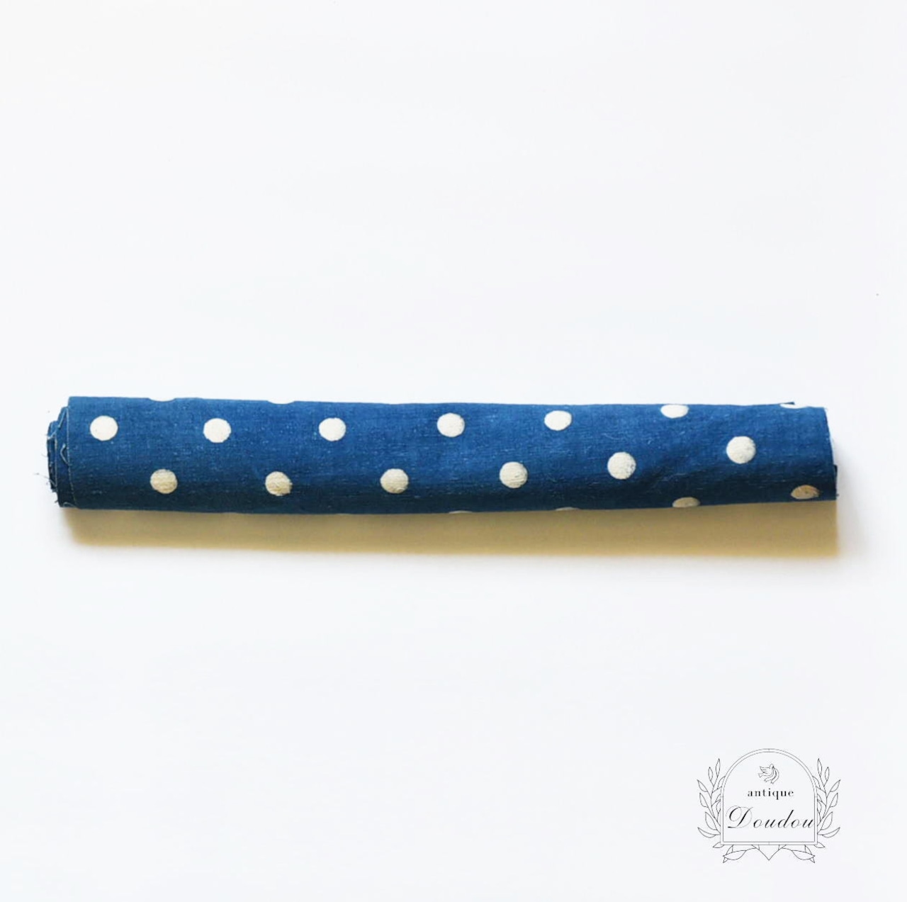 カット販売/sa754/ハンガリー アンティーク リネンkékfestés