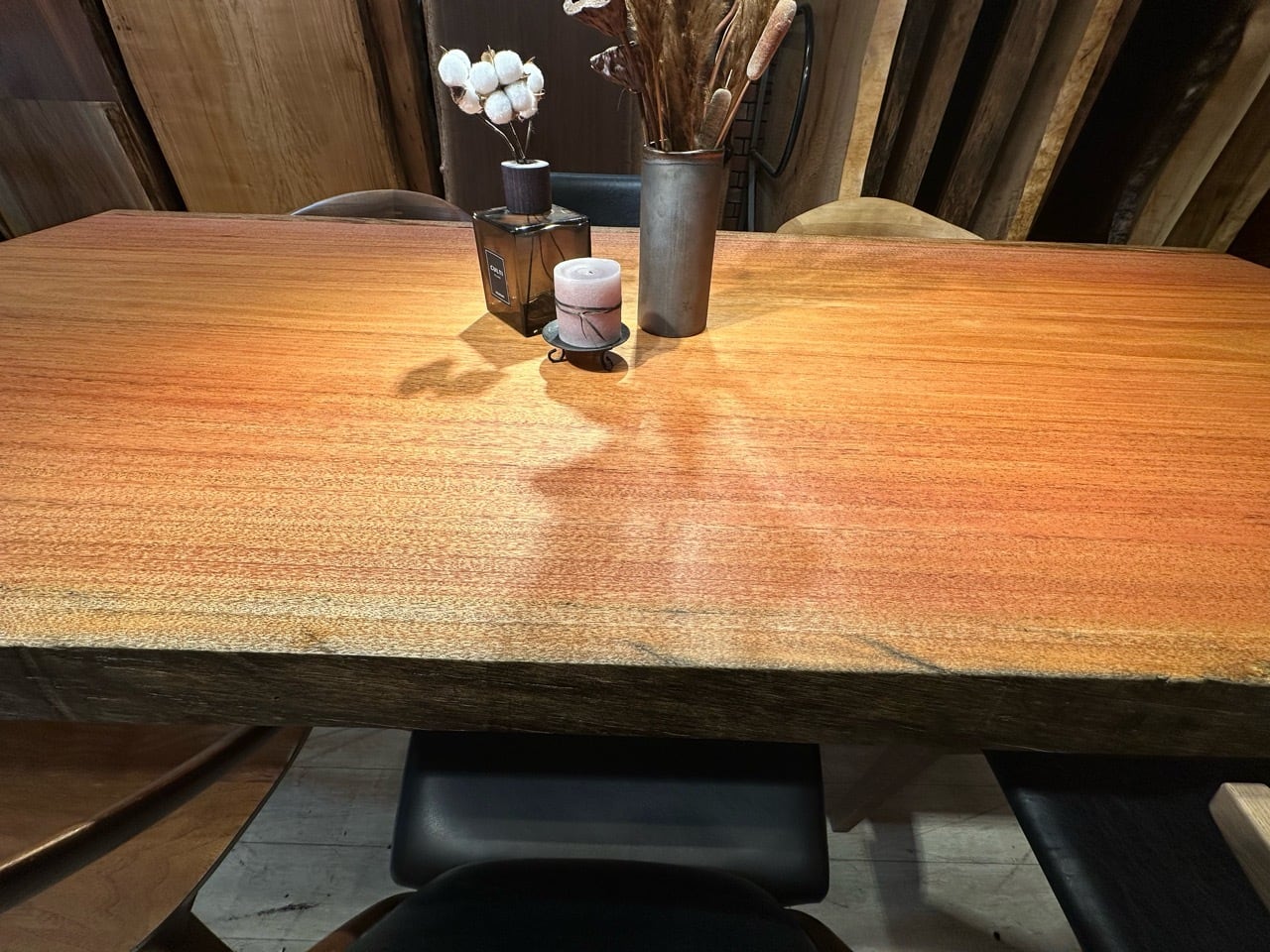サペリ_2240×980-1300×65_浅草本店_テーブル天板/一枚板 252438 t001