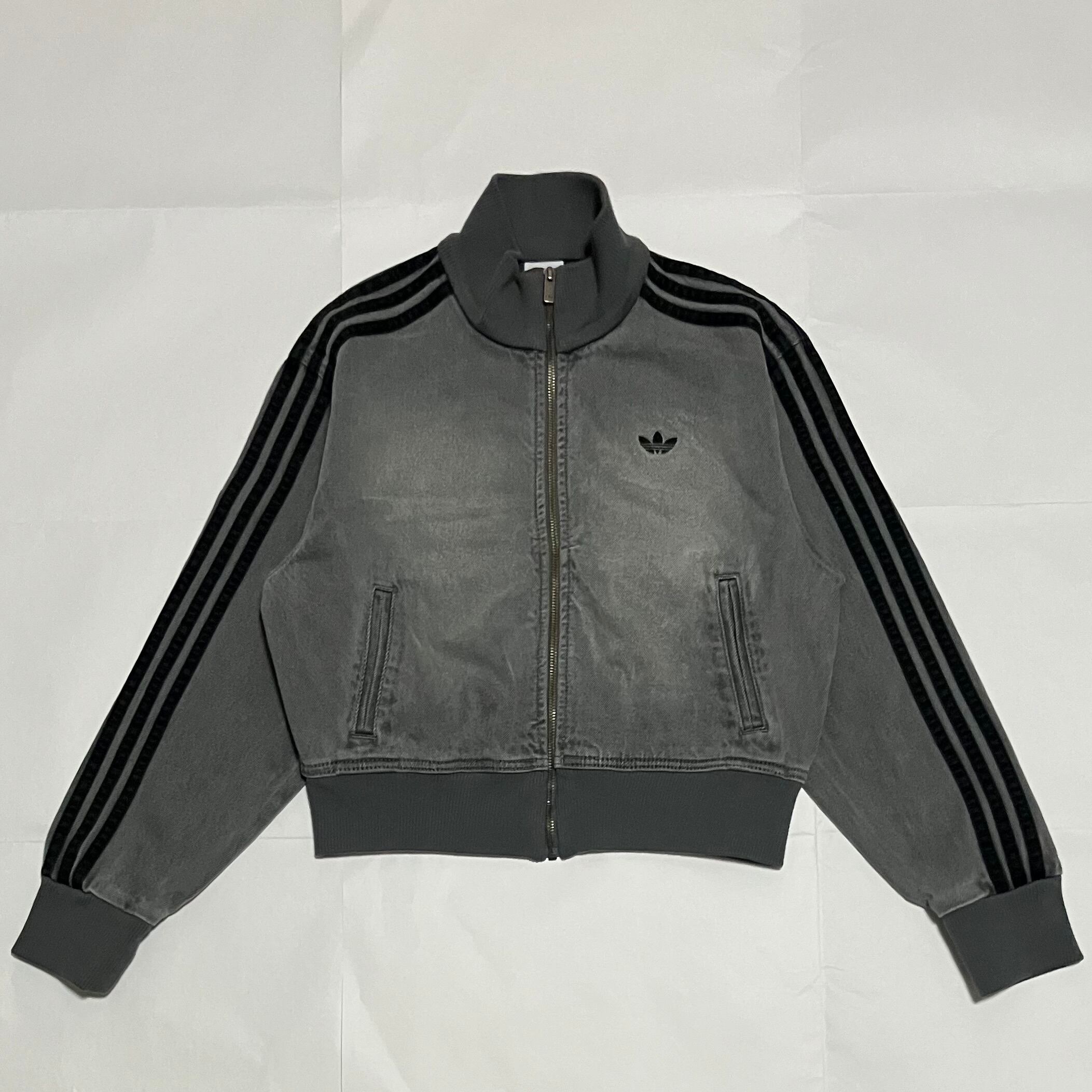 人気】adidas アディダス DENIM TRACK TOP デニムトラックジャケット