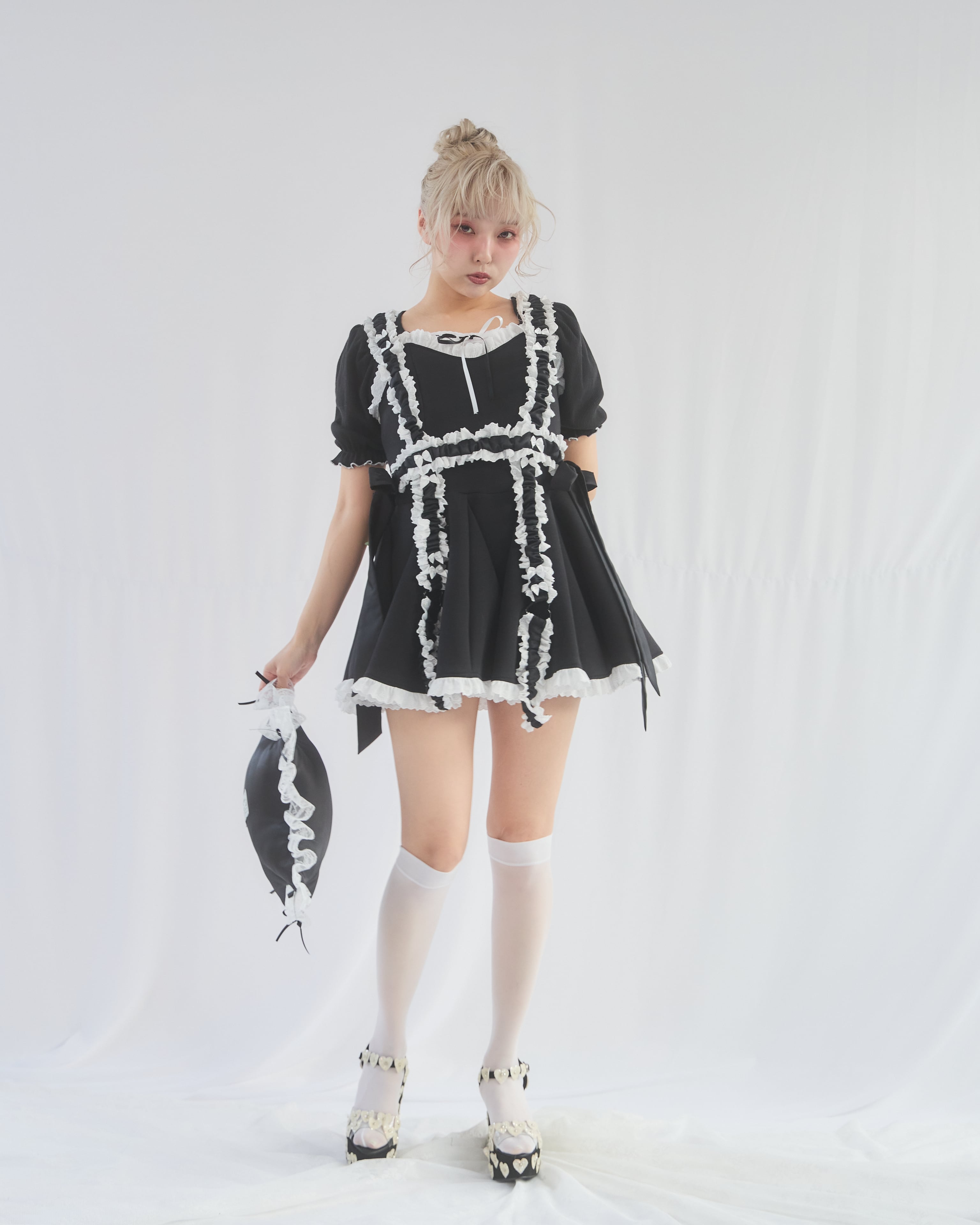 Starry⭐︎フリルレースリボンハーネス | lilLilly official webstore