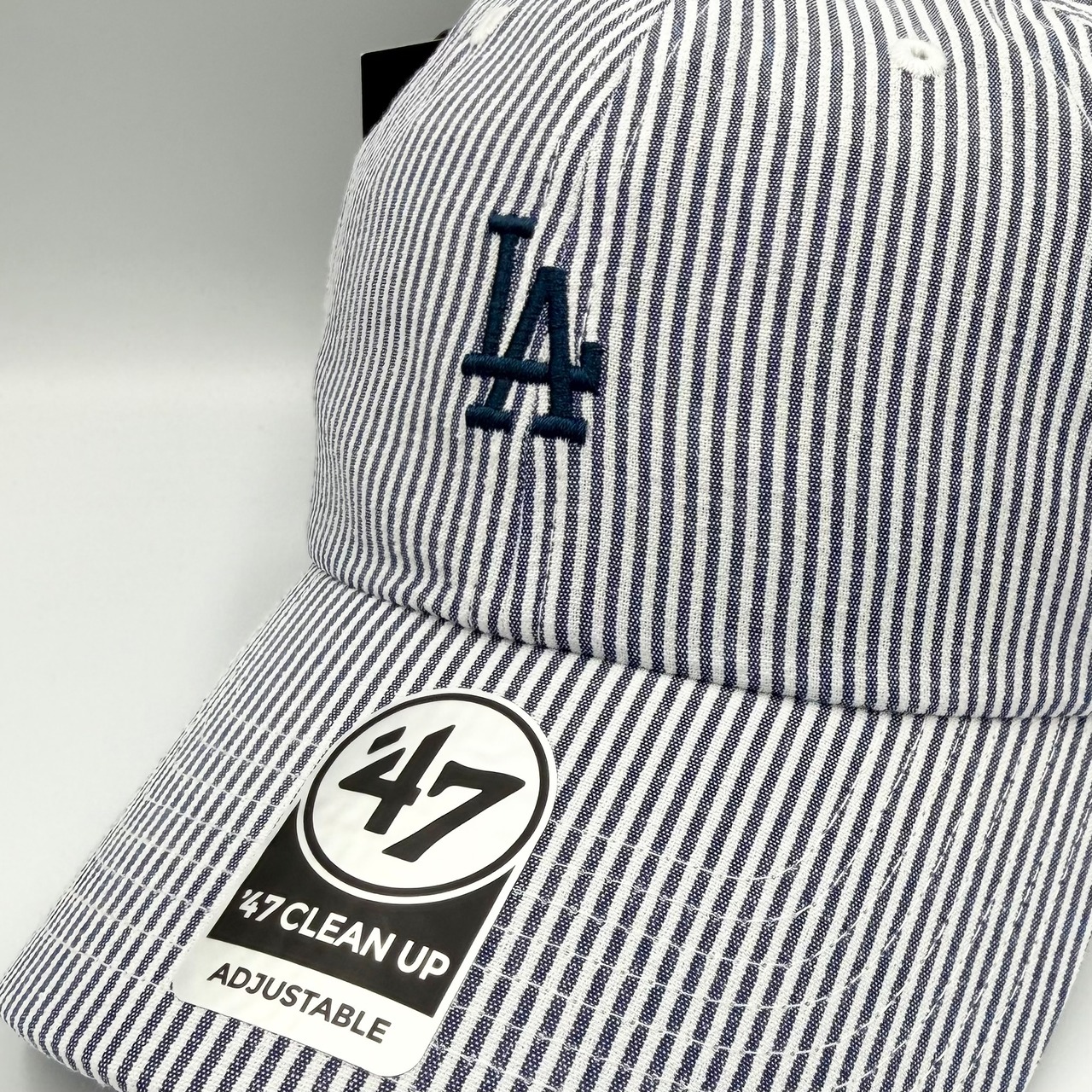 '47 CLEAN UP / クリーン ナップ ロサンゼルス･ドジャース  / Los Angeles Dodgers シアサッカー Navy