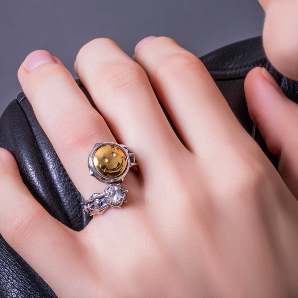 ニコリング ACR0304 Smile ring シルバーアクセサリー Silver Jewelry
