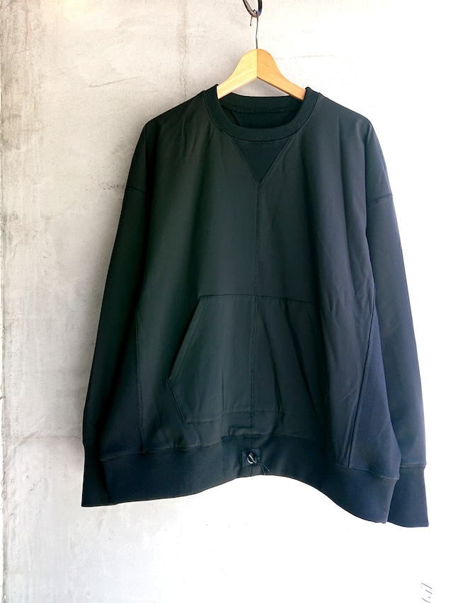 COMFY CMF OUTDOOR GARMENT "DIVIDED SWEAT" Black Color