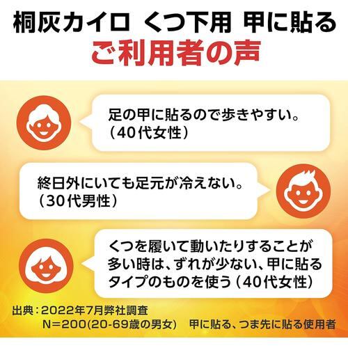 新品 桐灰化学 桐灰カイロ くつ下用 甲に 貼る カイロ 黒 15足入 新品 桐灰化学 桐灰カイロ くつ下用 甲に 貼る カイロ 黒 15足入