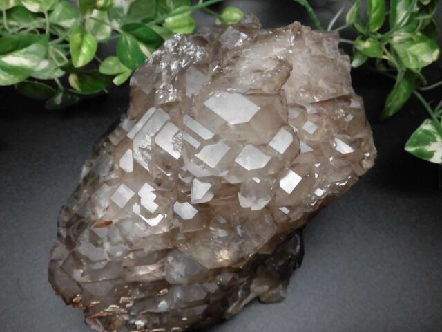 【送料無料】【高品質】ブラジル産ジャカレー水晶（アリゲータークオーツ）　no.2