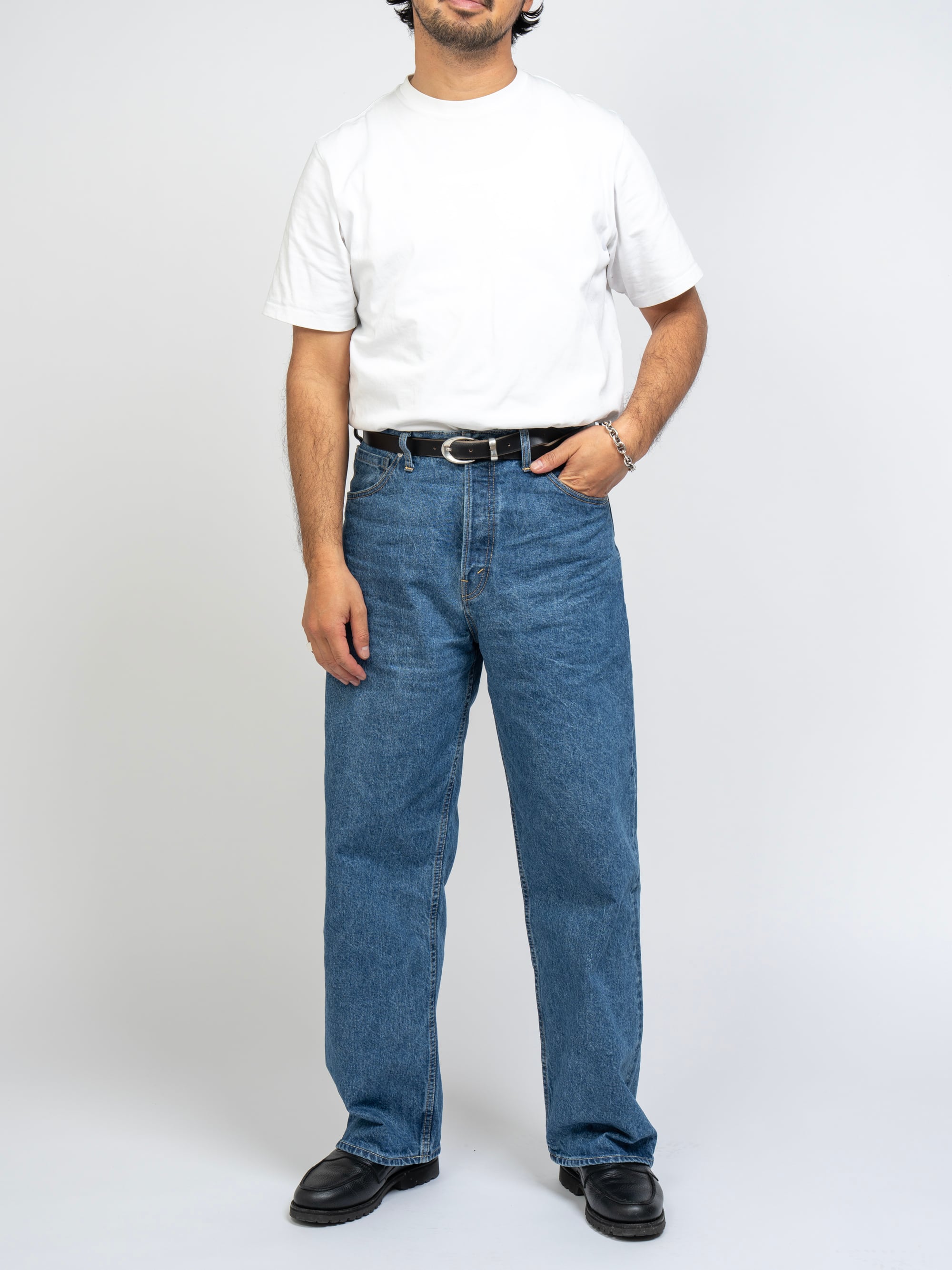 Blue Baggy Denim Pants | OVY