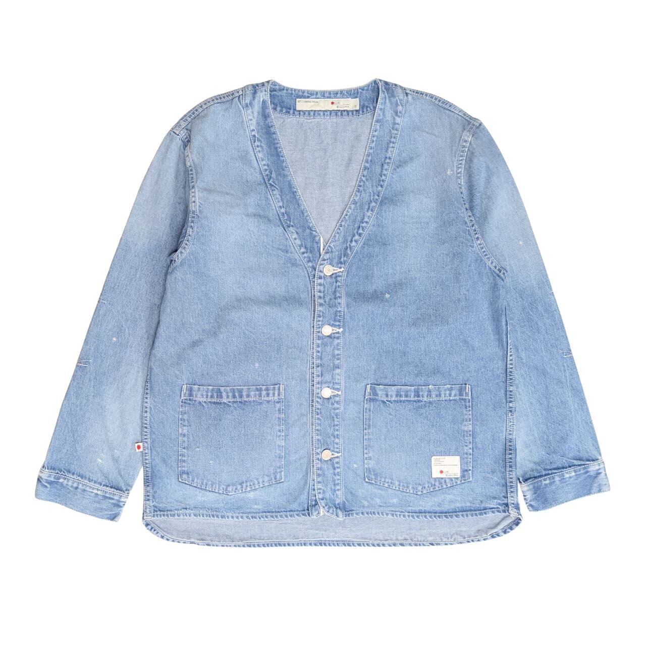 VINTAGE DENIM CARDIGAN ［USED］ | BLUE SAKURA JEANS 公式サイト
