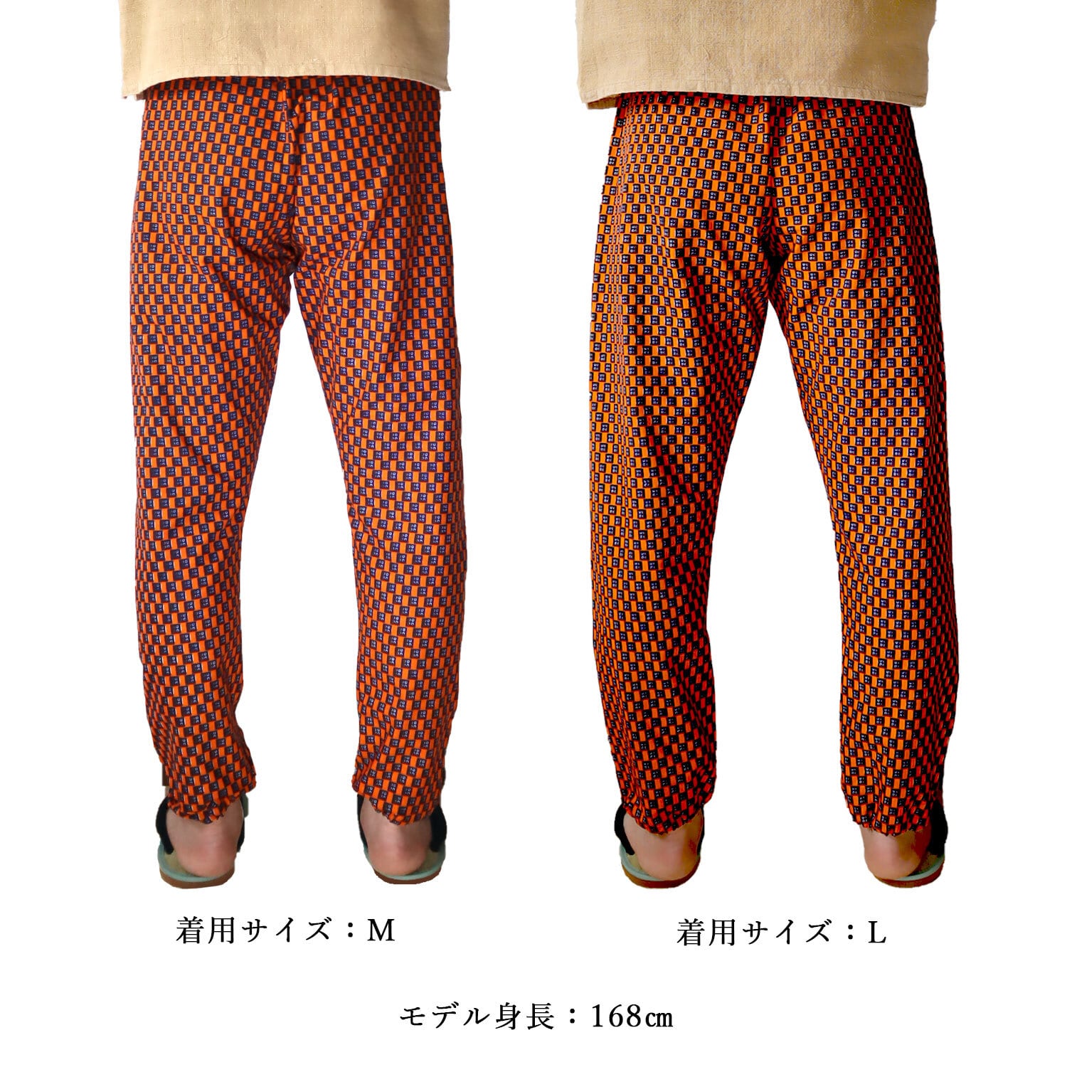 リネンのもんぺ　ブラック リネンのもんぺブラック