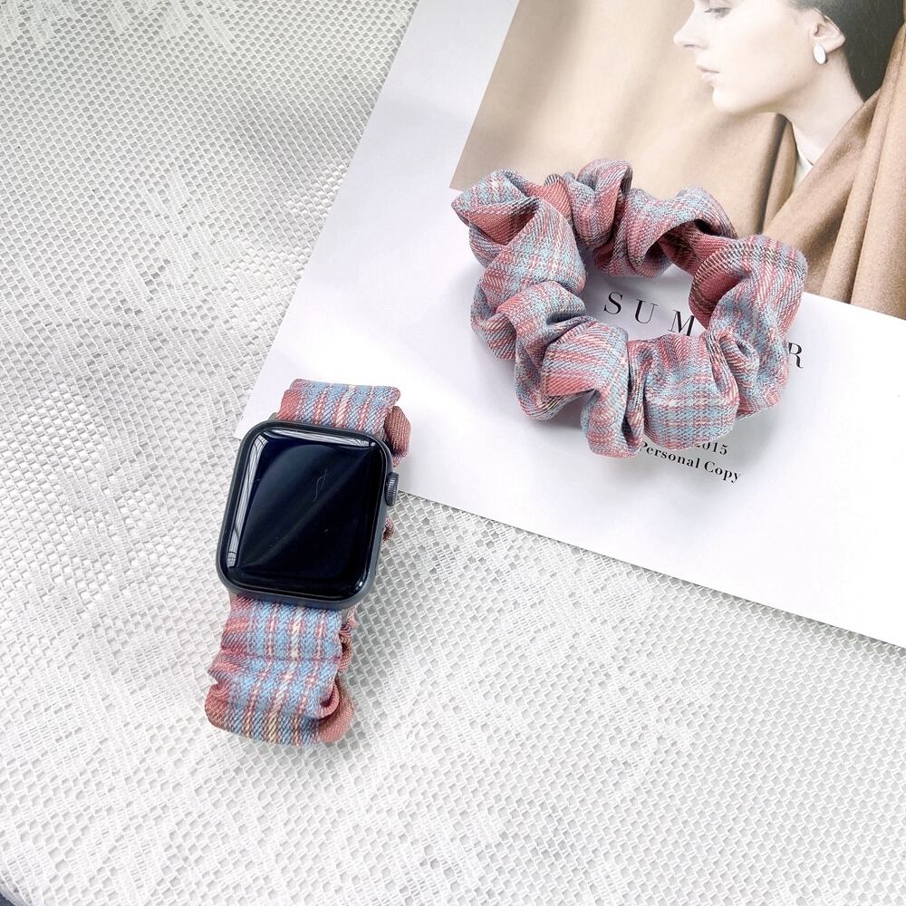 替えバンド アップルウォッチ シュシュバンド Apple Watch 替えベルト