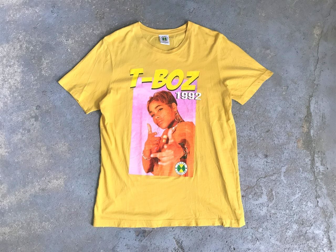 2000s CROSS COLOURS TLC "T-BOZ" T-shirt