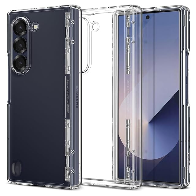 Spigen Galaxy Z Fold 6 ケース クリア 超薄型 超軽量 耐衝撃