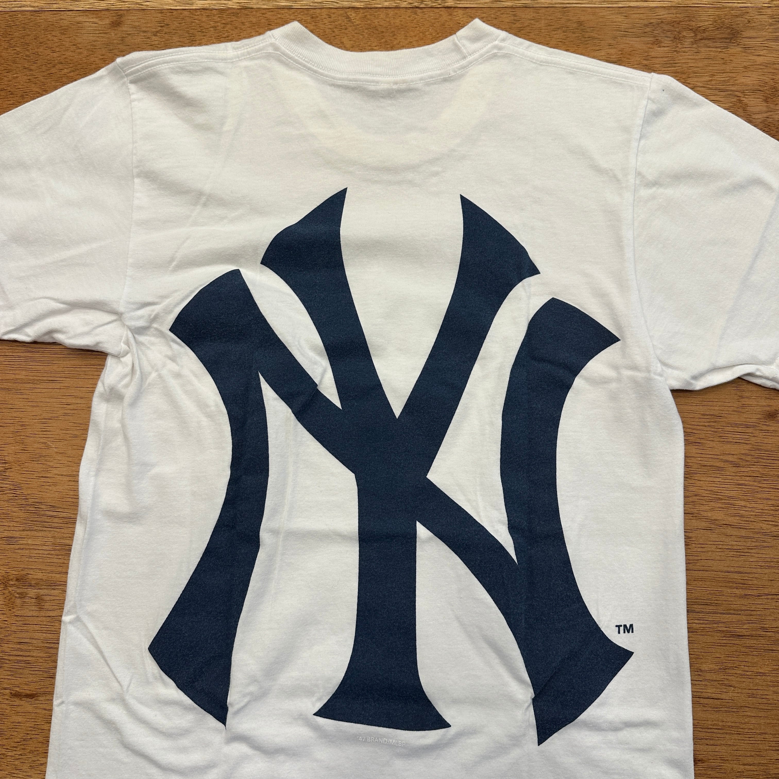 SUPREME 15ss New York Yankees Box Logo T-SHIRT | safarionline