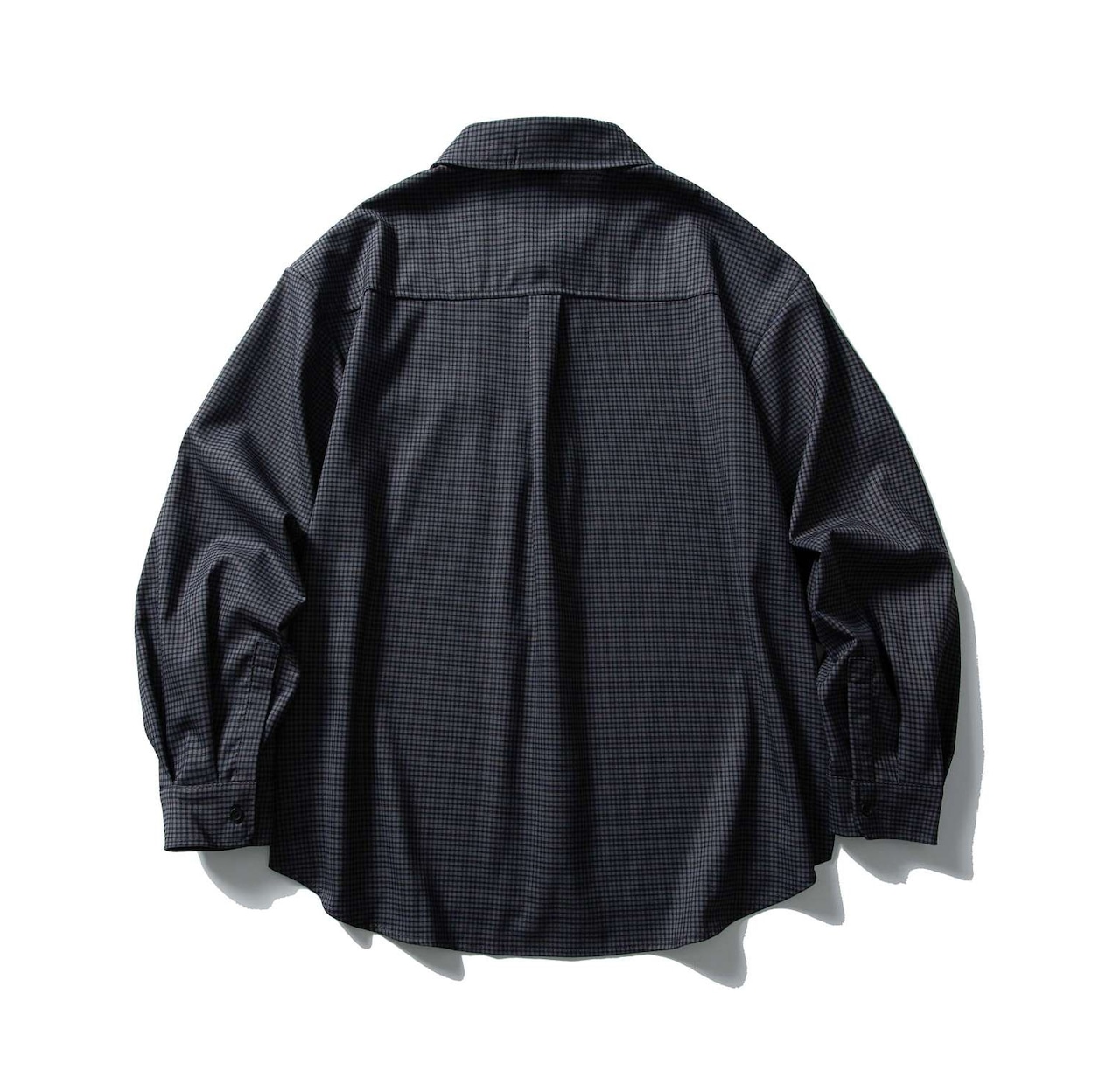 マイクロチェック オーバーシャツ R3019
