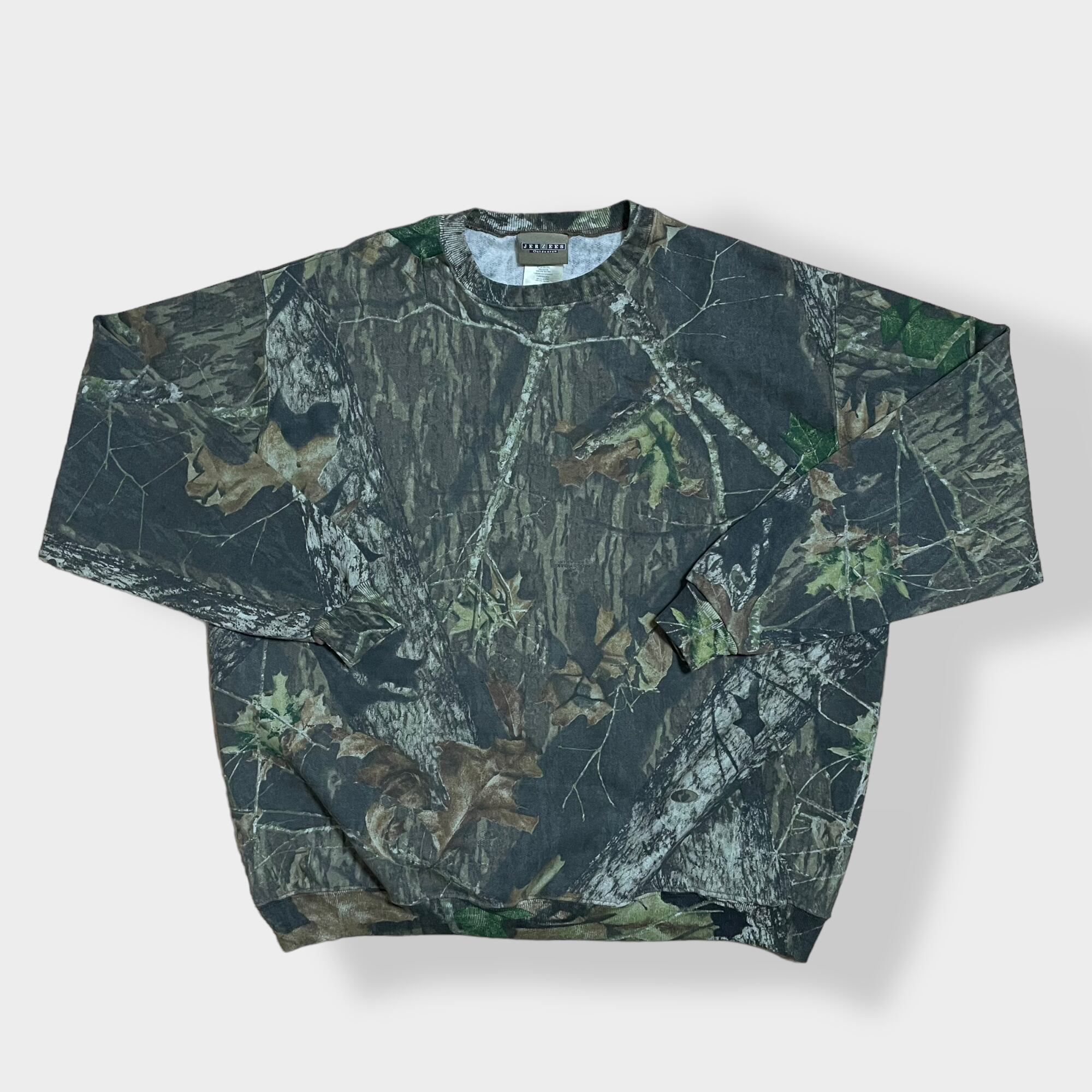 JERZEES】2XL ビッグシルエット リアルツリー REALTREE カモフラ 総柄 