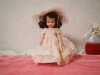 布花帽子とピンクドレス「Nancy Ann Story Book Doll」 画像1
