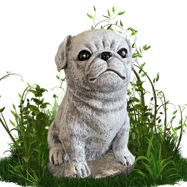 Ornament -garden pug-　　int-54