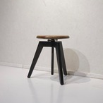 GART ガルト MOSH モッシュ KRUNK STOOL クランク スツール 昇降式 椅子 チェア 木製座面 アイアン脚 ヴィンテージ インダストリアル