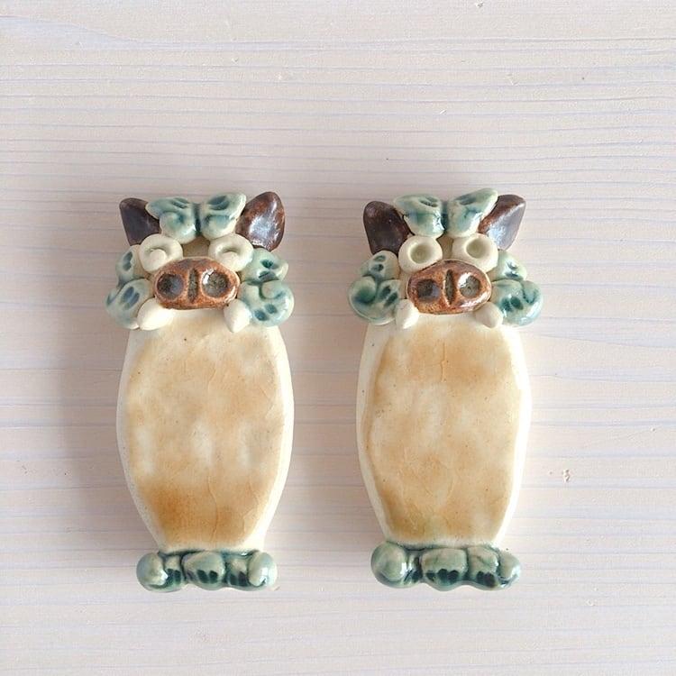 【ご予約用】工房しし丸 箸置き 2個×19セット