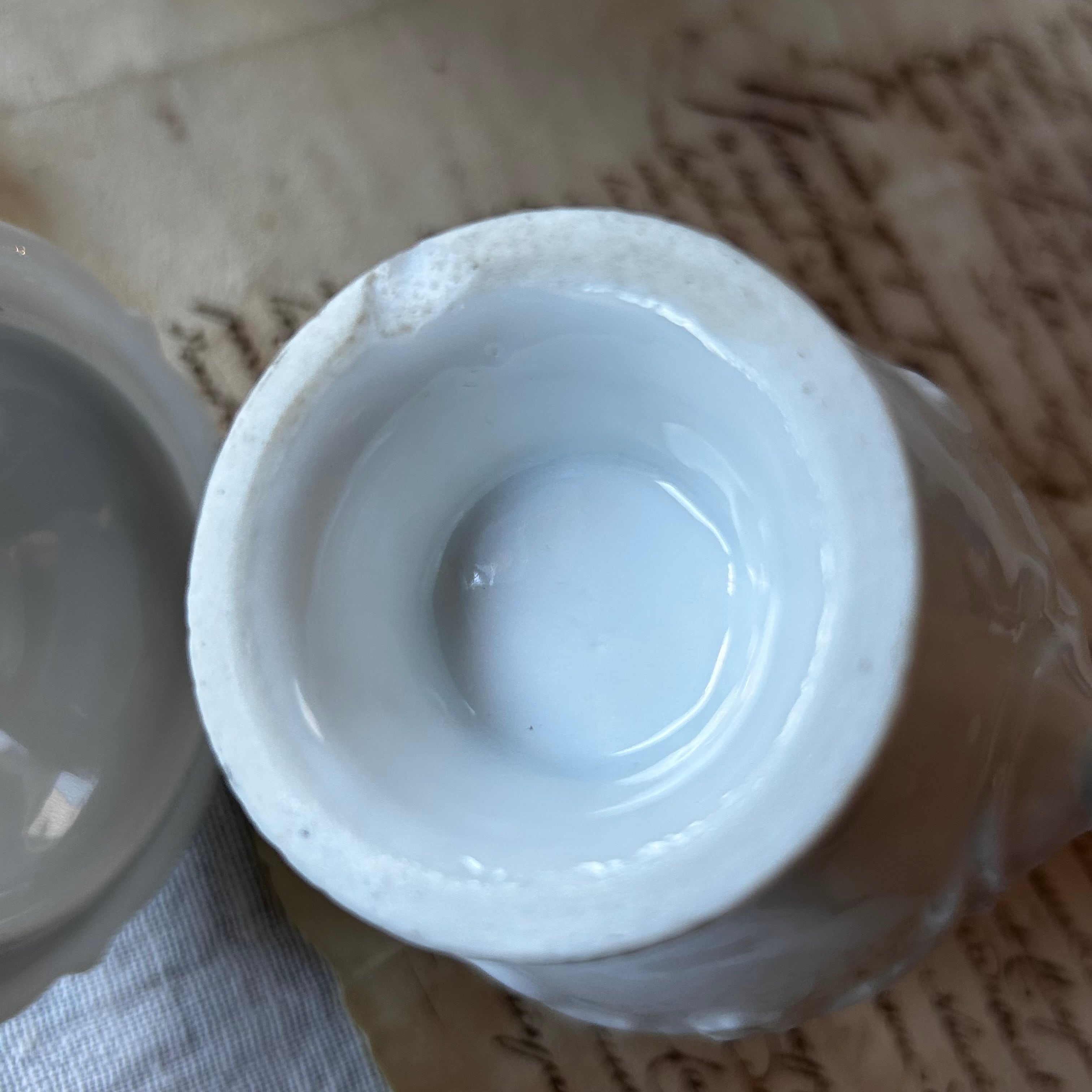 在庫1 クリームポット フランス ヴィンテージ クレミエ | ｱﾝﾃｨｰｸ ﾎﾞﾝﾇ ｼｬﾝｽ