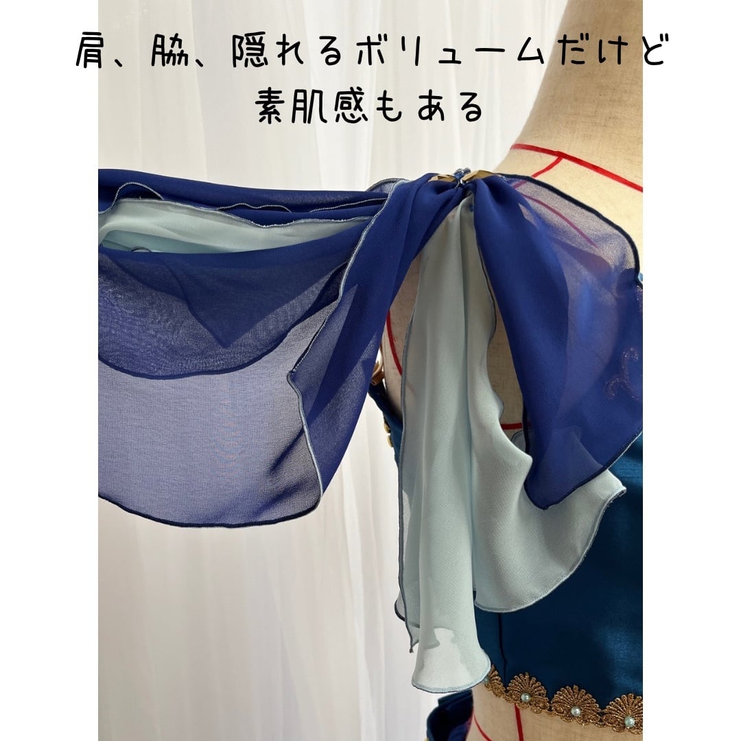 C-19cT 海賊セパレートパンツネイビー （M/L）《バレエ衣装》 | バレエ