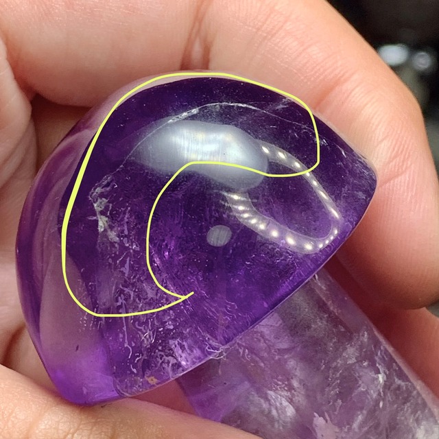 アメジストきのこ×フローライトうさぎ