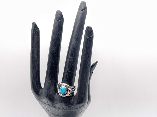 シルバーリング925（トルコ石）