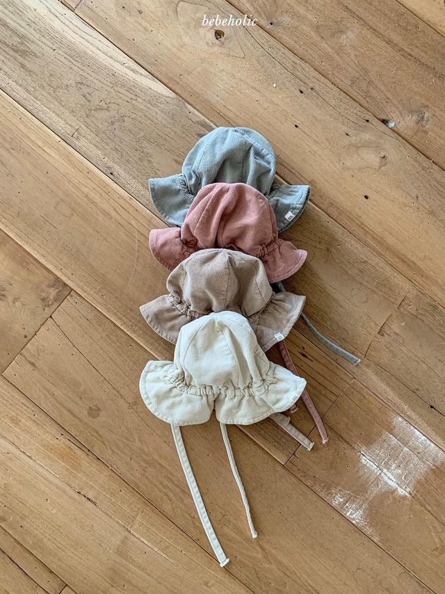 latte bucket hat【bebeholic】※9月中旬〜下旬発送予定