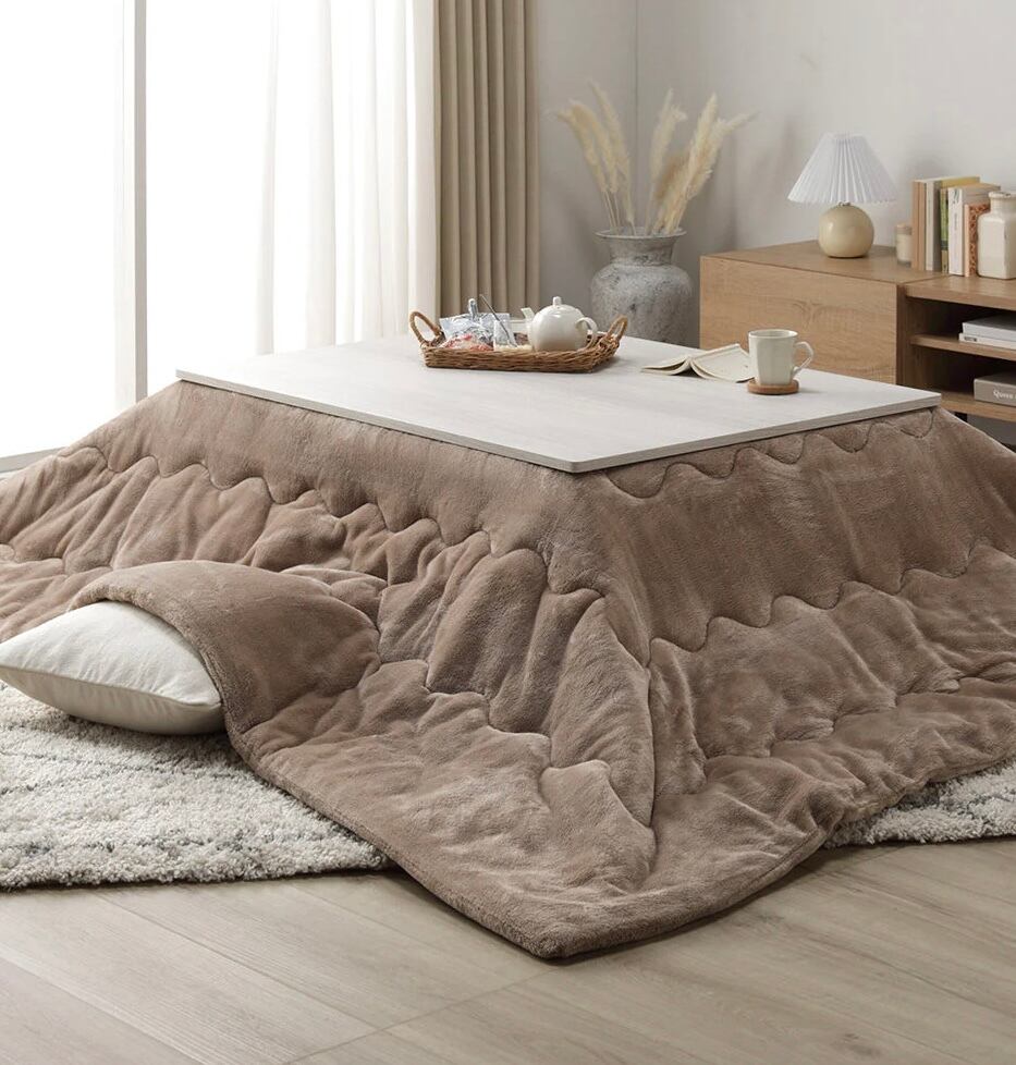 【長方形】リバーシブル天板 こたつテーブルセット