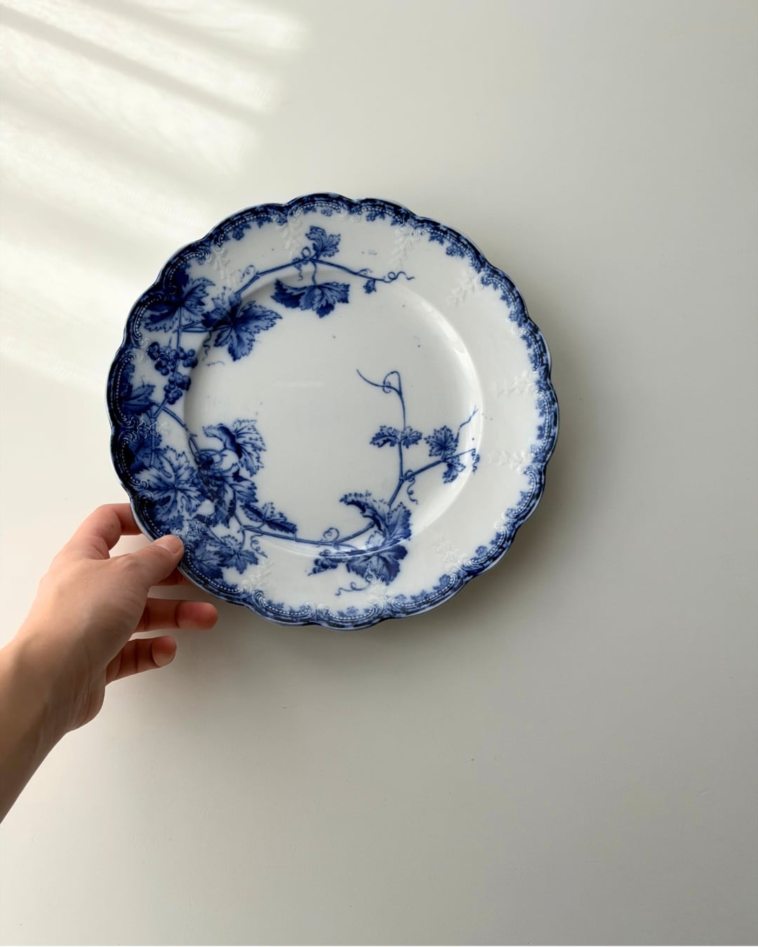 Sarreguemines サルグミンヌ / “DECOR 3077” 平皿プレート a