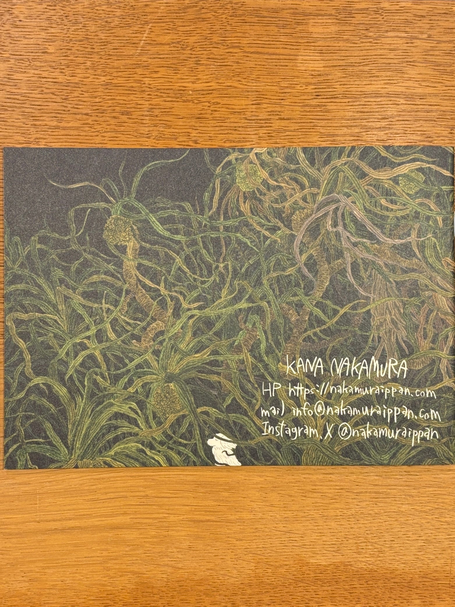 サイン本】中村雅奈『DANCE OF LEAVES』 | 本屋B&B