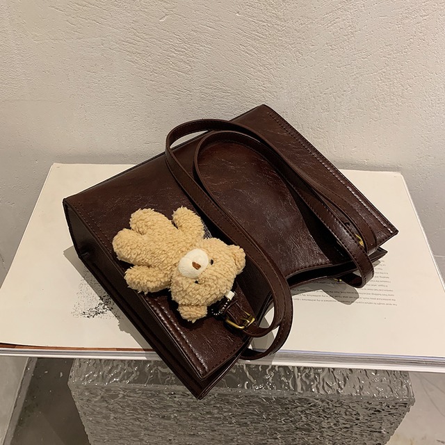 オータムウィンタースタンダードショルダーバッグ レトロ 秋物 冬物 トートバッグ 手作りハンドバック29484264962