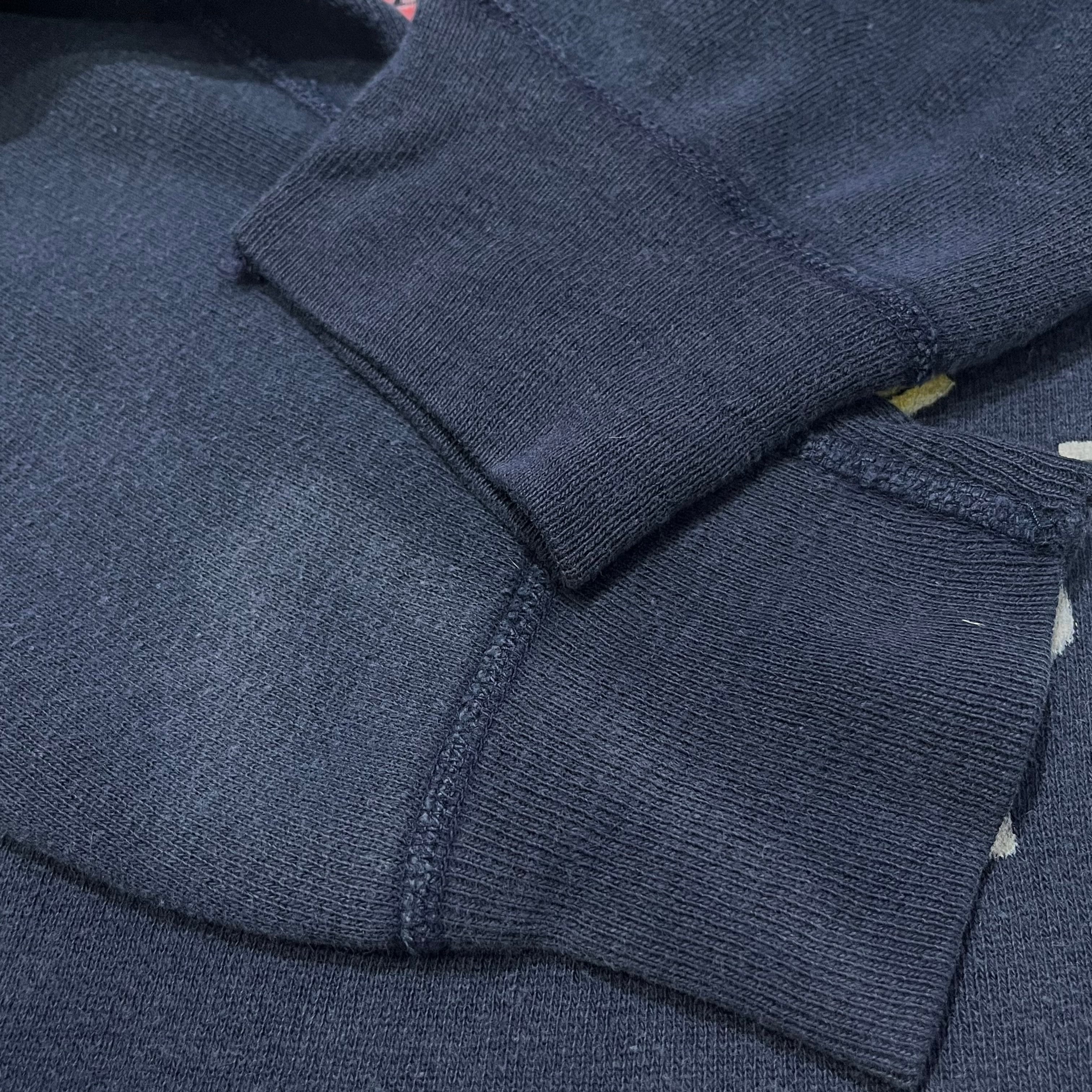 60s Color Flocky Sweat Shirts 60年代 ビンテージ カラーフロッキー