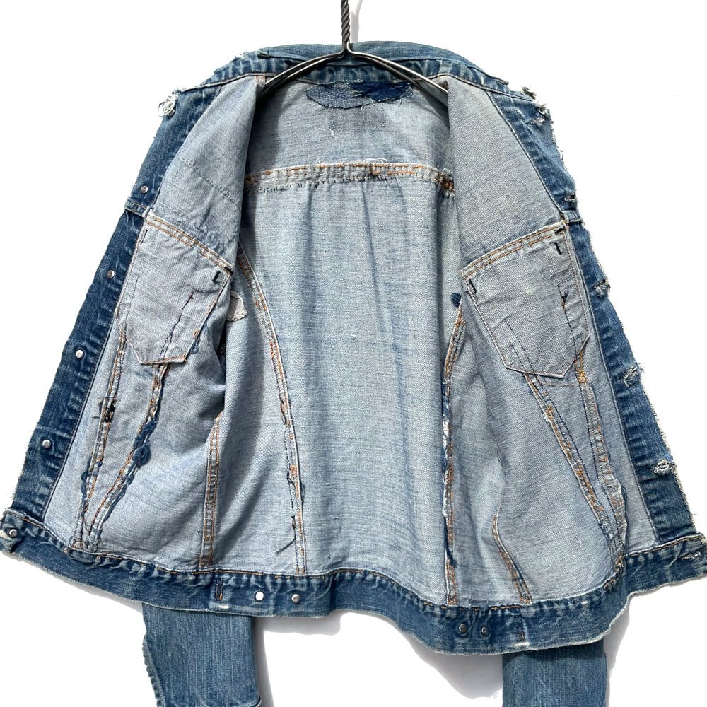Levis 70505 Big E [Levi - 70505 BigE] [Late 1960s-] high aging
