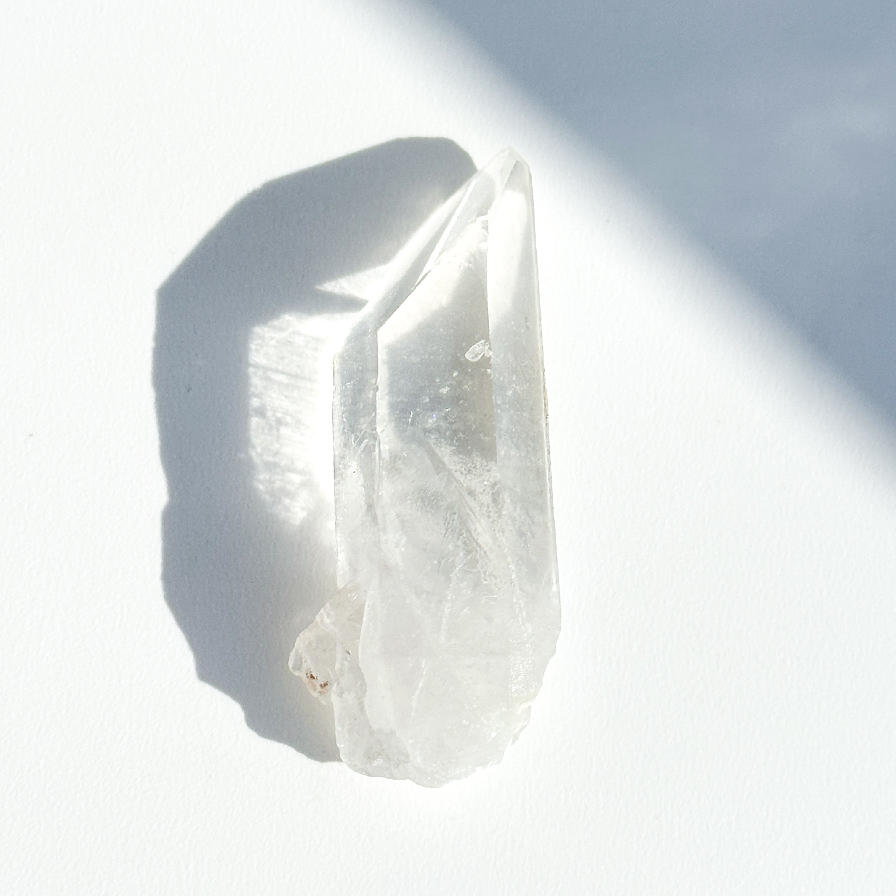 ゼッカ産クリアクォーツ ポイント 原石84 ◇ Clear Quartz ◇天然石