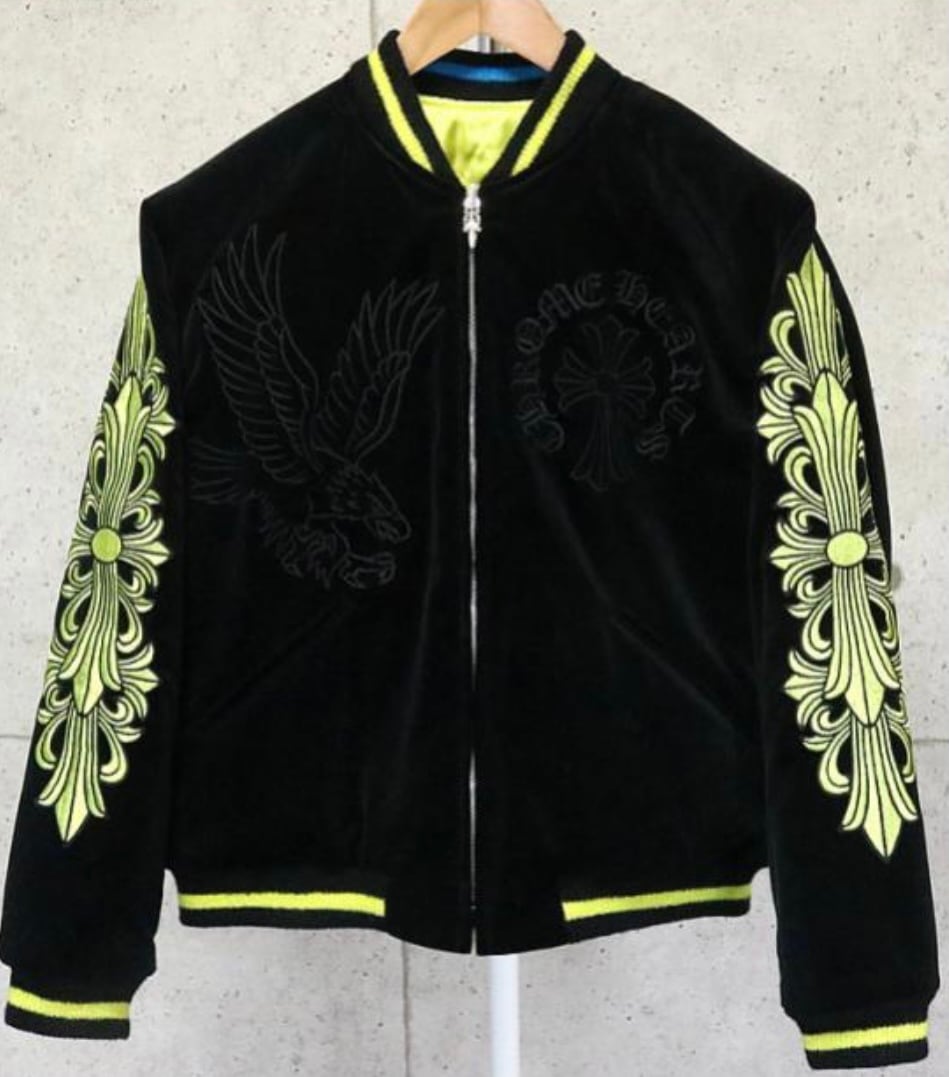 CHROME HEARTS クロムハーツ スーベニア ボンバージャケット スカジャン
