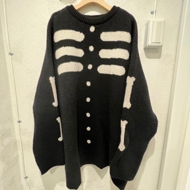 ORIMI オリミ BONES HEAVY SWEATER 厚手ニット A21502 サイズF 