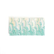 再販❤︎suminagashiリバーシブル半巾帯  ハート墨流し［花びらと御伽の森　花火柄］ハート乱舞