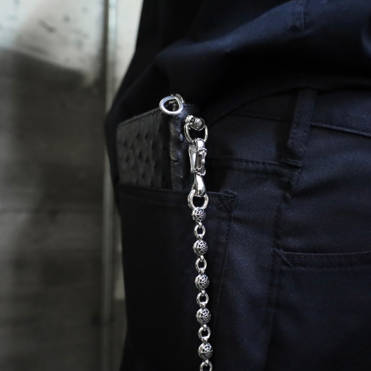 SPIDER WEB BALL WALLET CHAIN / スパイダーウェブボール ウォレットチェーン