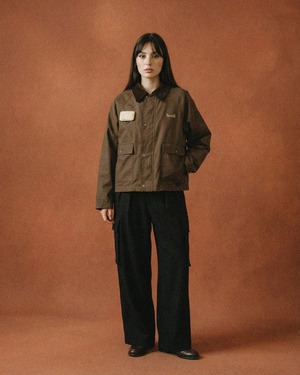 Brown)2025AW Brook Short Jacket