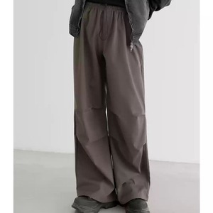 ウエストゴムワイドストレートパンツ C10623