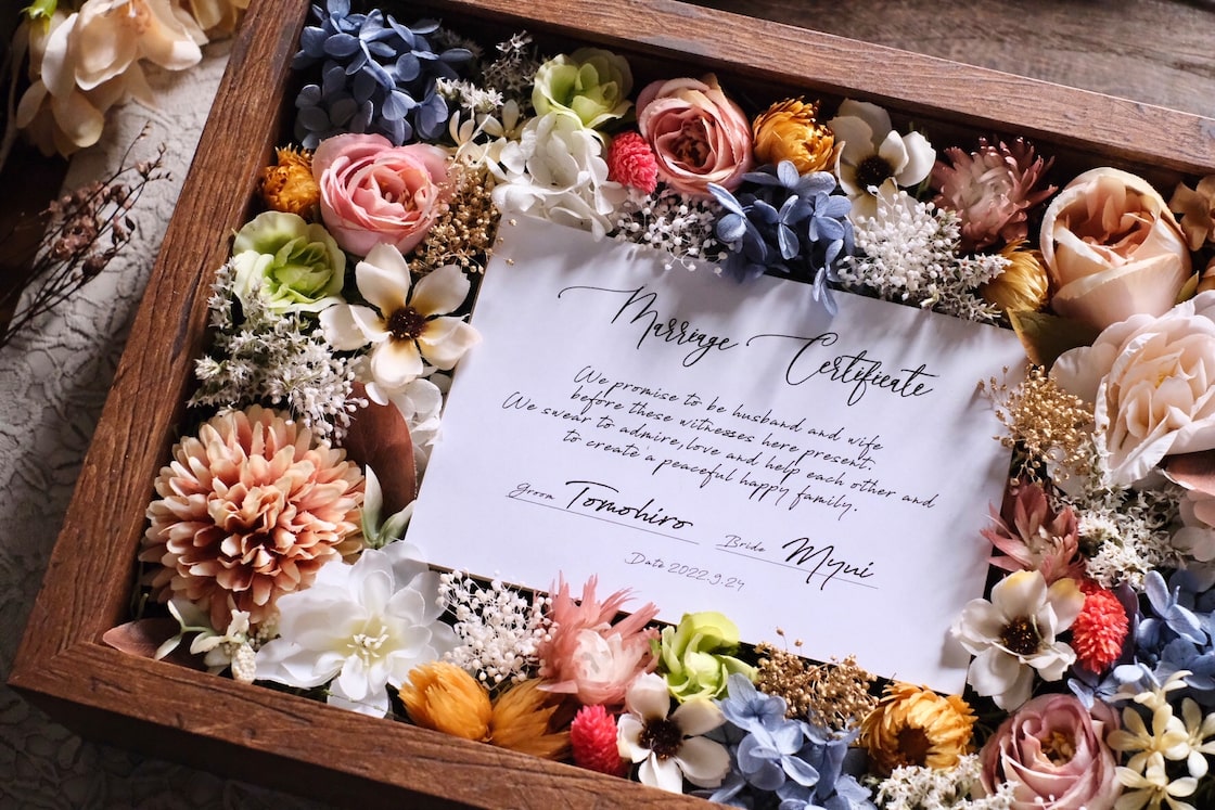 オーダーメイド】参加型結婚証明書 | Pay ID