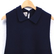 MAISON CARRÉE CASHMERE VEST "NAVY"