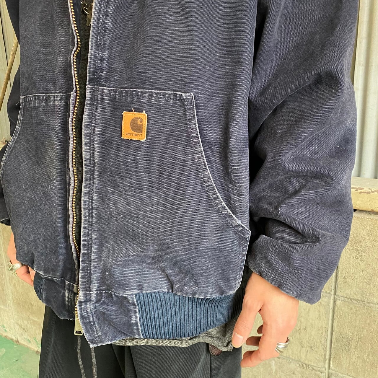 Carhartt カーハート 刺繍入り アクティブジャケット メンズXL Carhartt カーハート 刺繍入り アクティブジャケット メンズXL