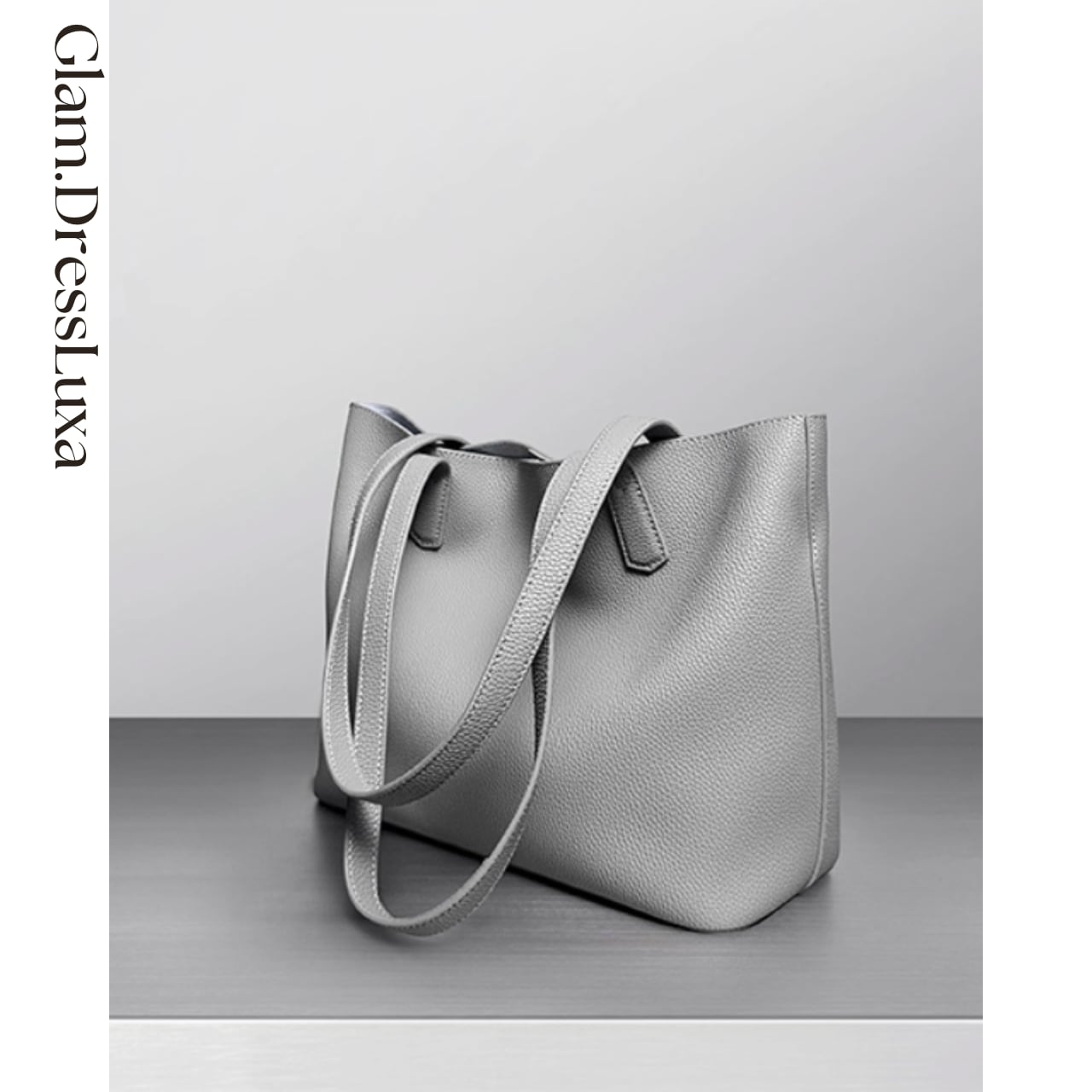 Italian Leather Daily Tote/3color_B41